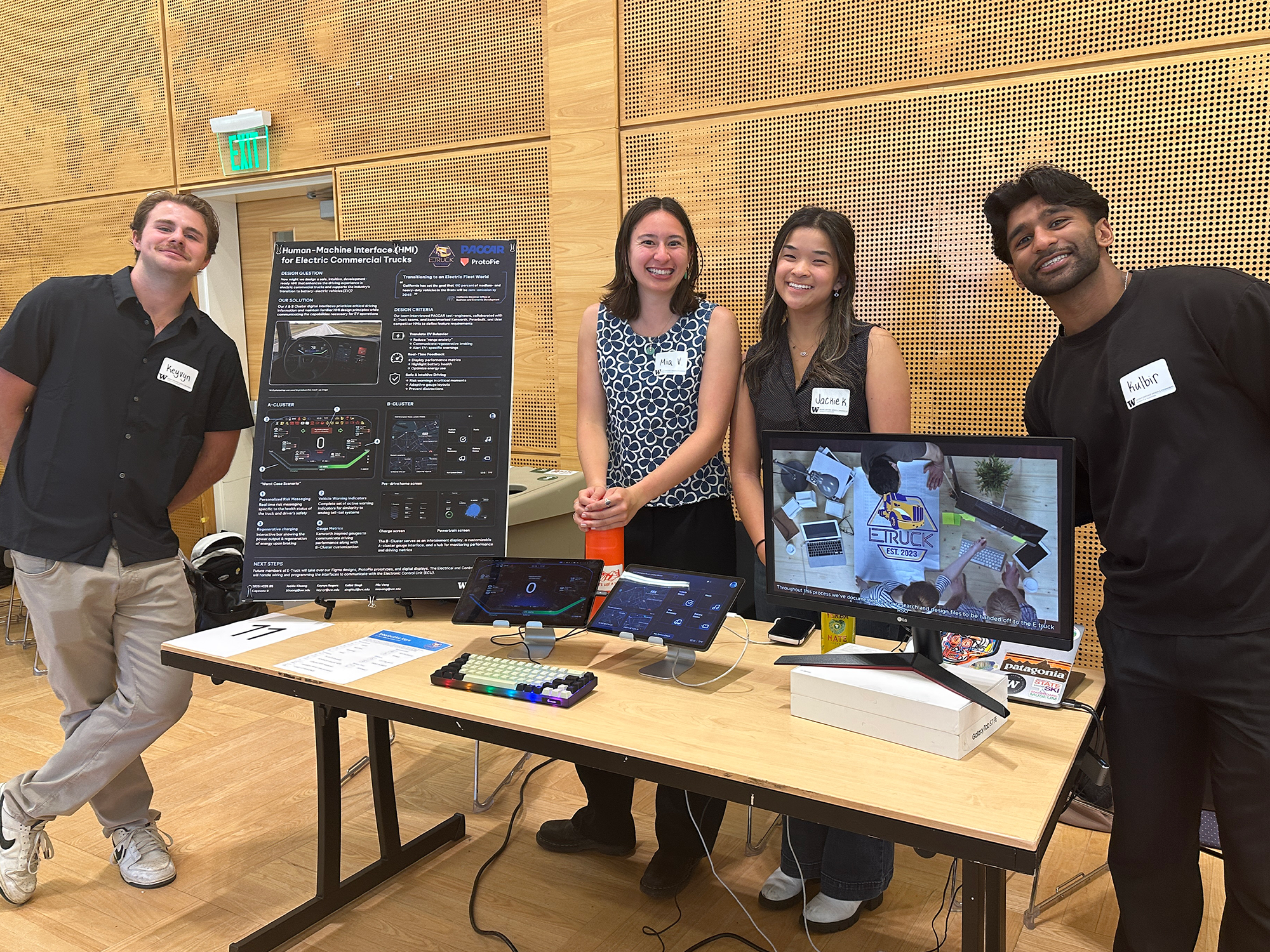 E-Truck HMI capstone team