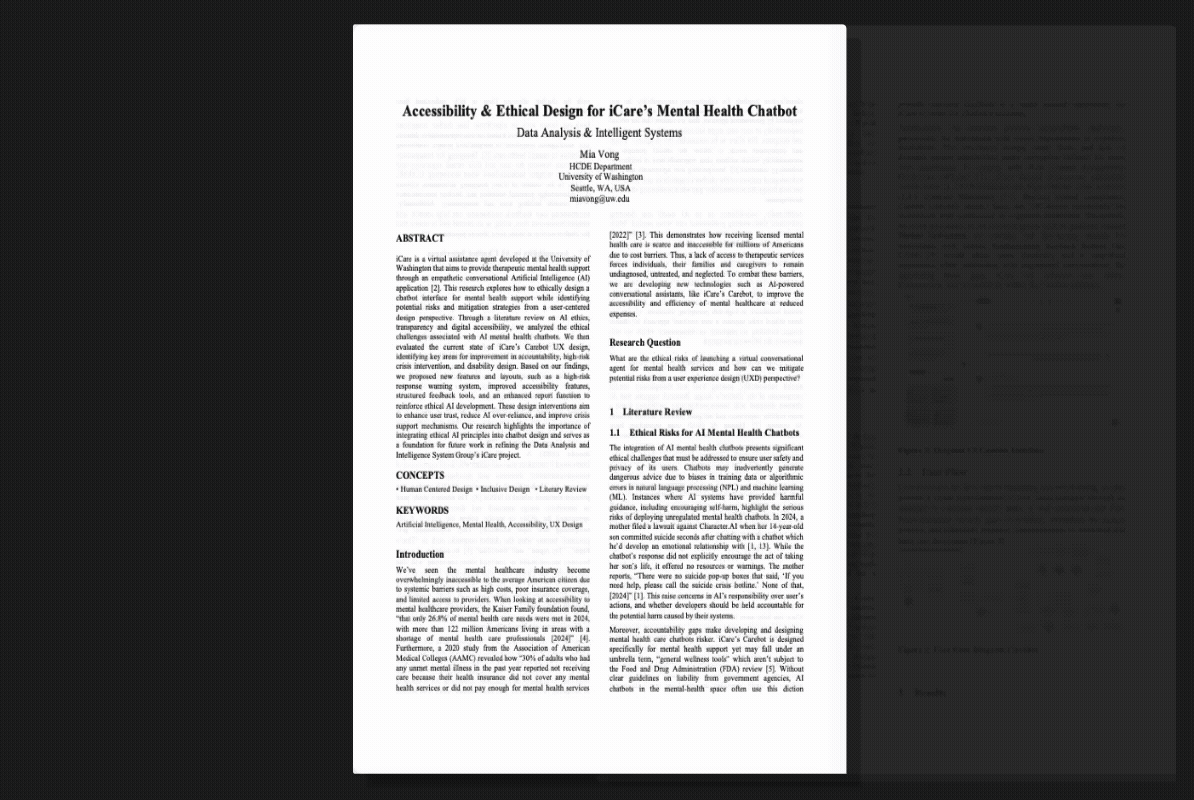 iCare research paper flipping